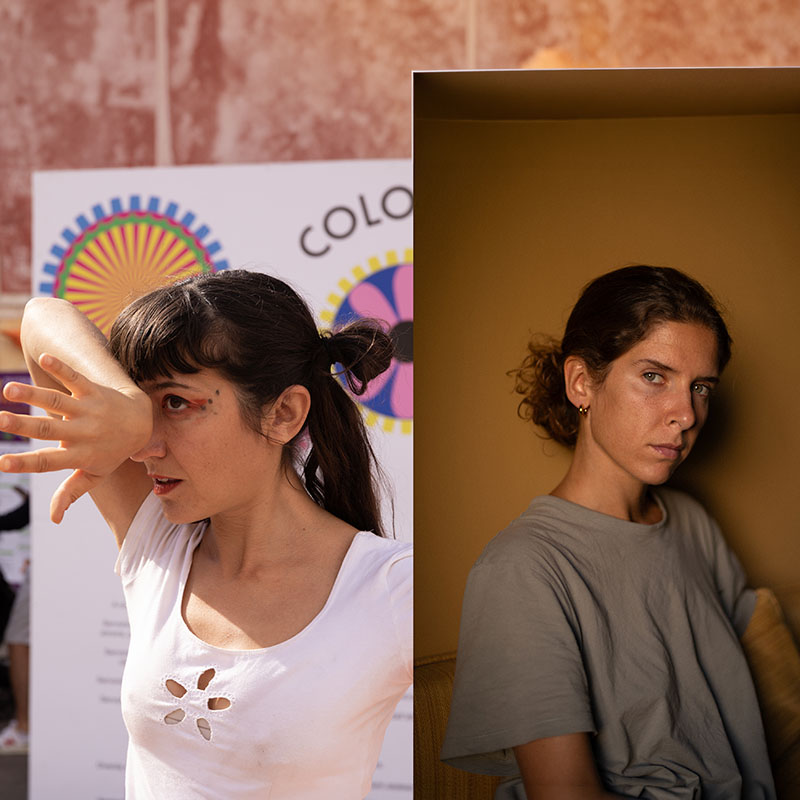 Delfina Stella e Francesca Madiai